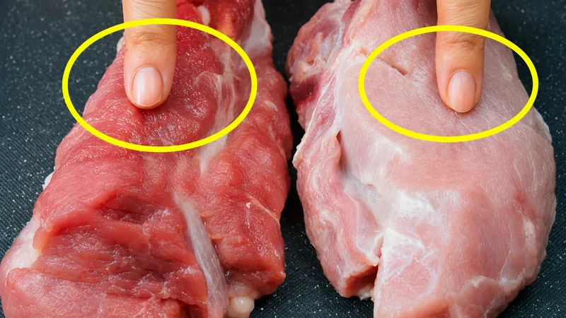 Chất lượng thịt ban đầu quyết định đáng kể màu sắc, kết cấu và hương vị sau khi cấp đông