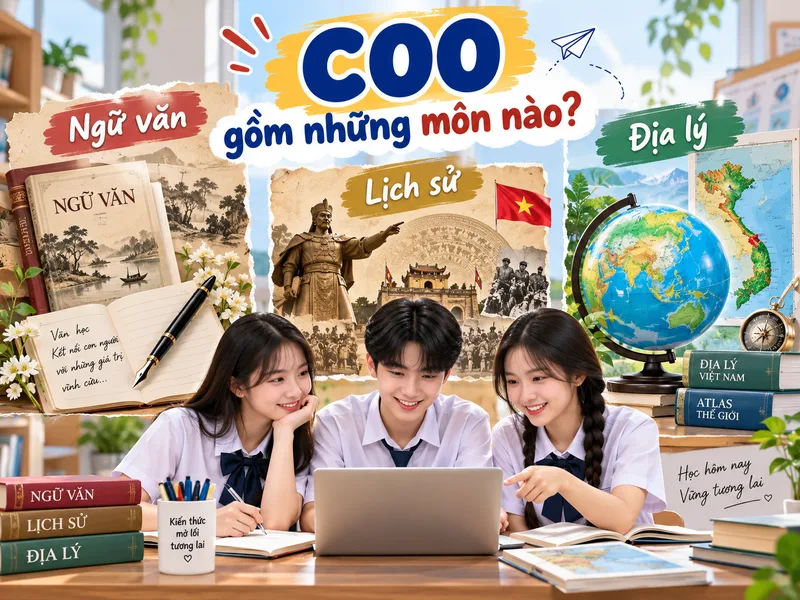 C00 gồm những môn nào? Giải đáp chi tiết cho học sinh